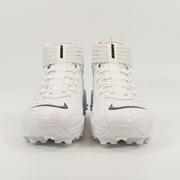 Nike Force Savage Pro 2 Shark White Black BV5448-101 Football Cleats Multi Size